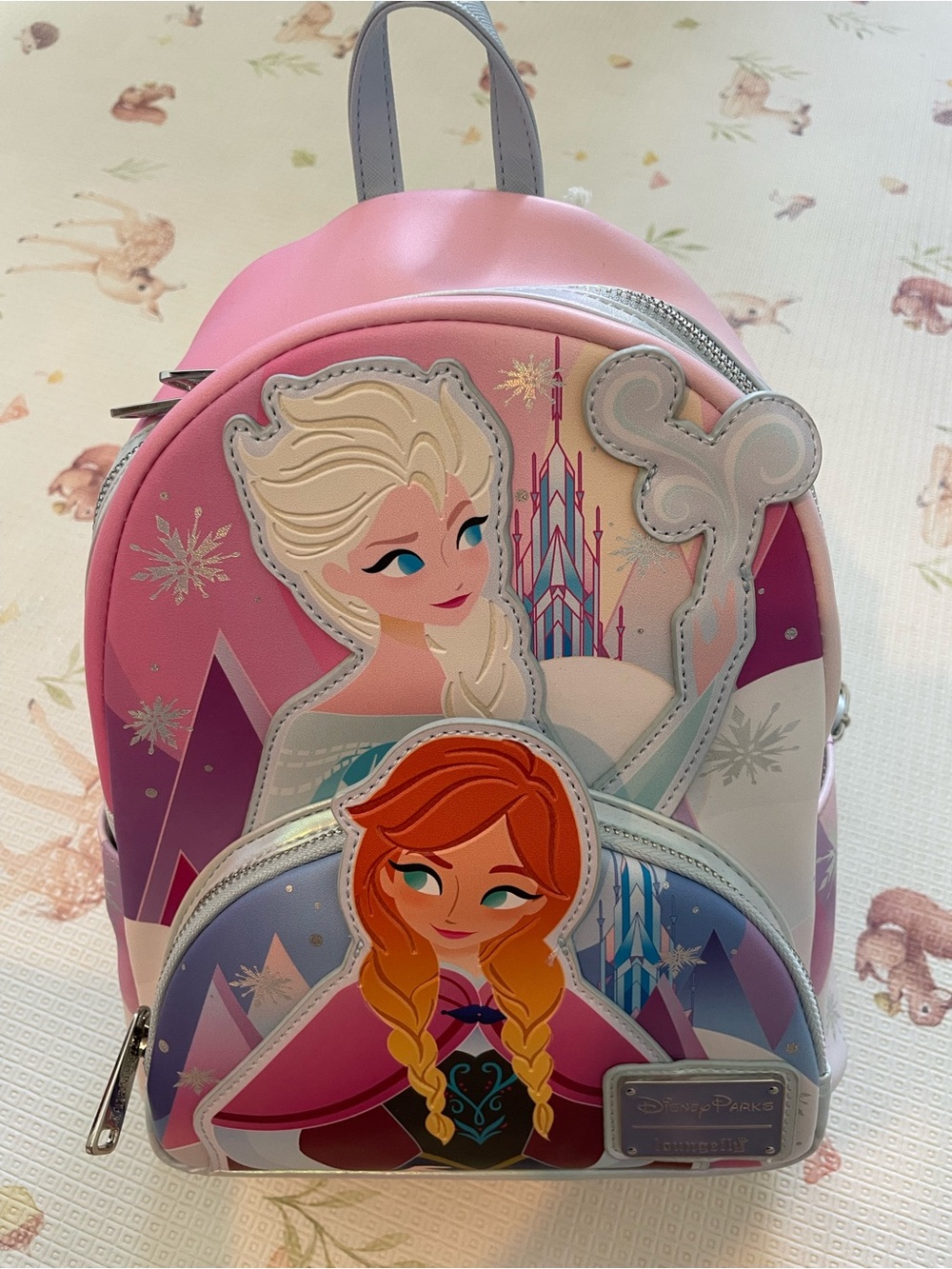 Disney Frozen Loungefly Mini Backpack NWT